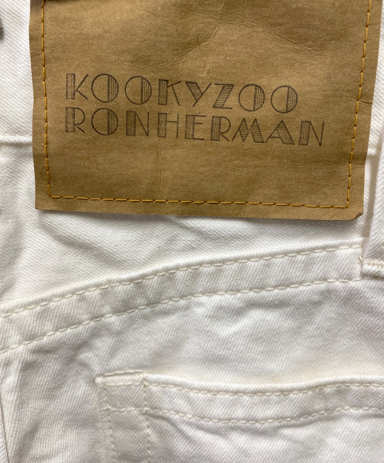 中古・古着通販】KOOKY ZOO (ク―キーズ―) WESTERN PANTS ホワイト 