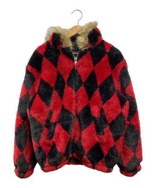 Supreme シュプリーム ダイヤモンド ファージャケット/FR2 ワコマリア 中古・古着通販】SUPREME (シュプリーム) Diamond faux fur jacket