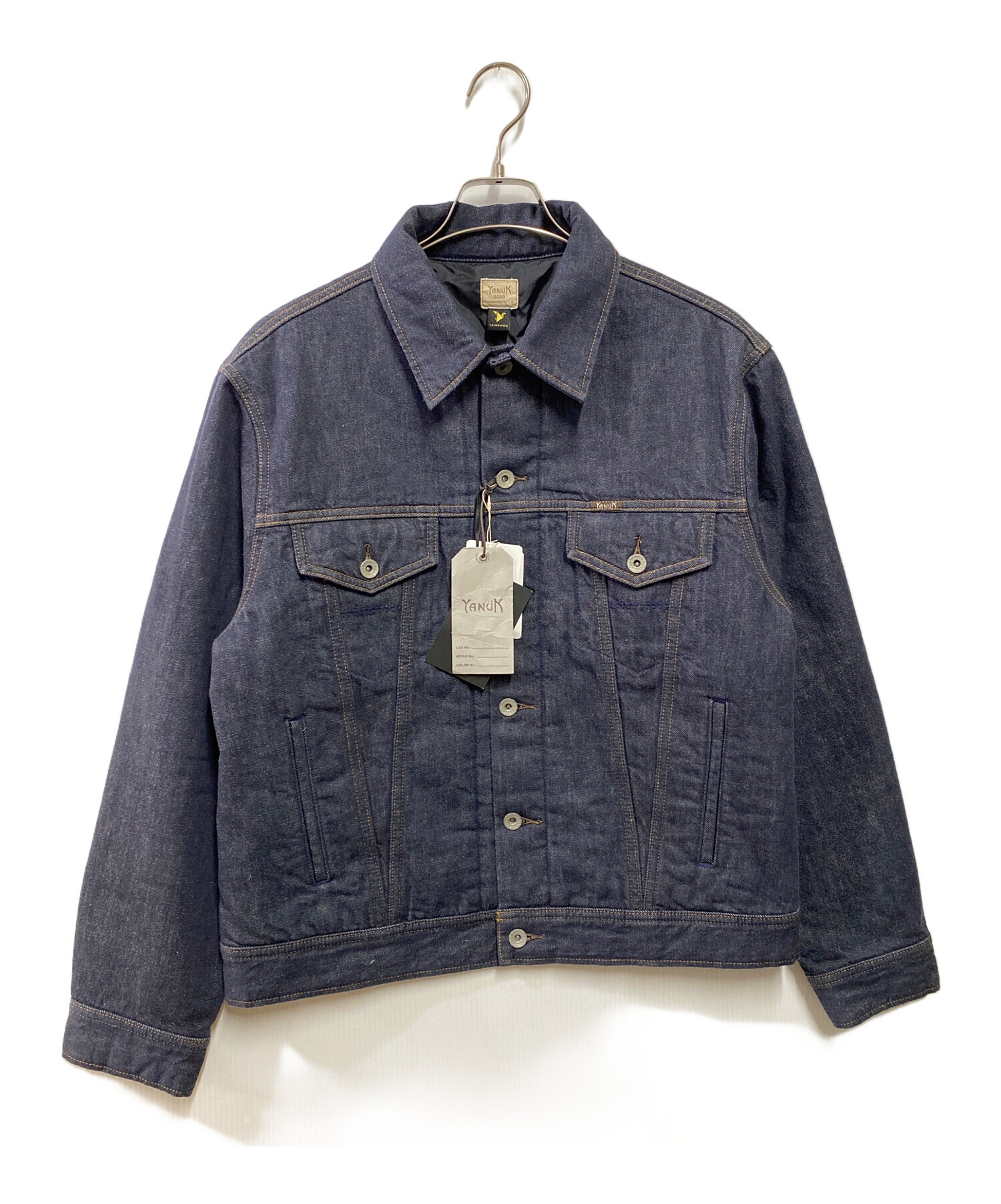中古・古着通販】YANUK (ヤヌーク) ダウンジーンジャケット インディゴ