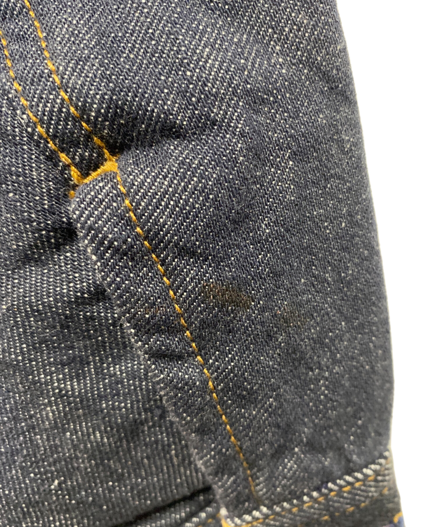 中古・古着通販】YANUK (ヤヌーク) ダウンジーンジャケット インディゴ