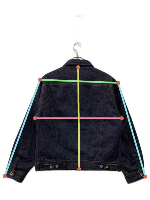 中古・古着通販】YANUK (ヤヌーク) ダウンジーンジャケット インディゴ