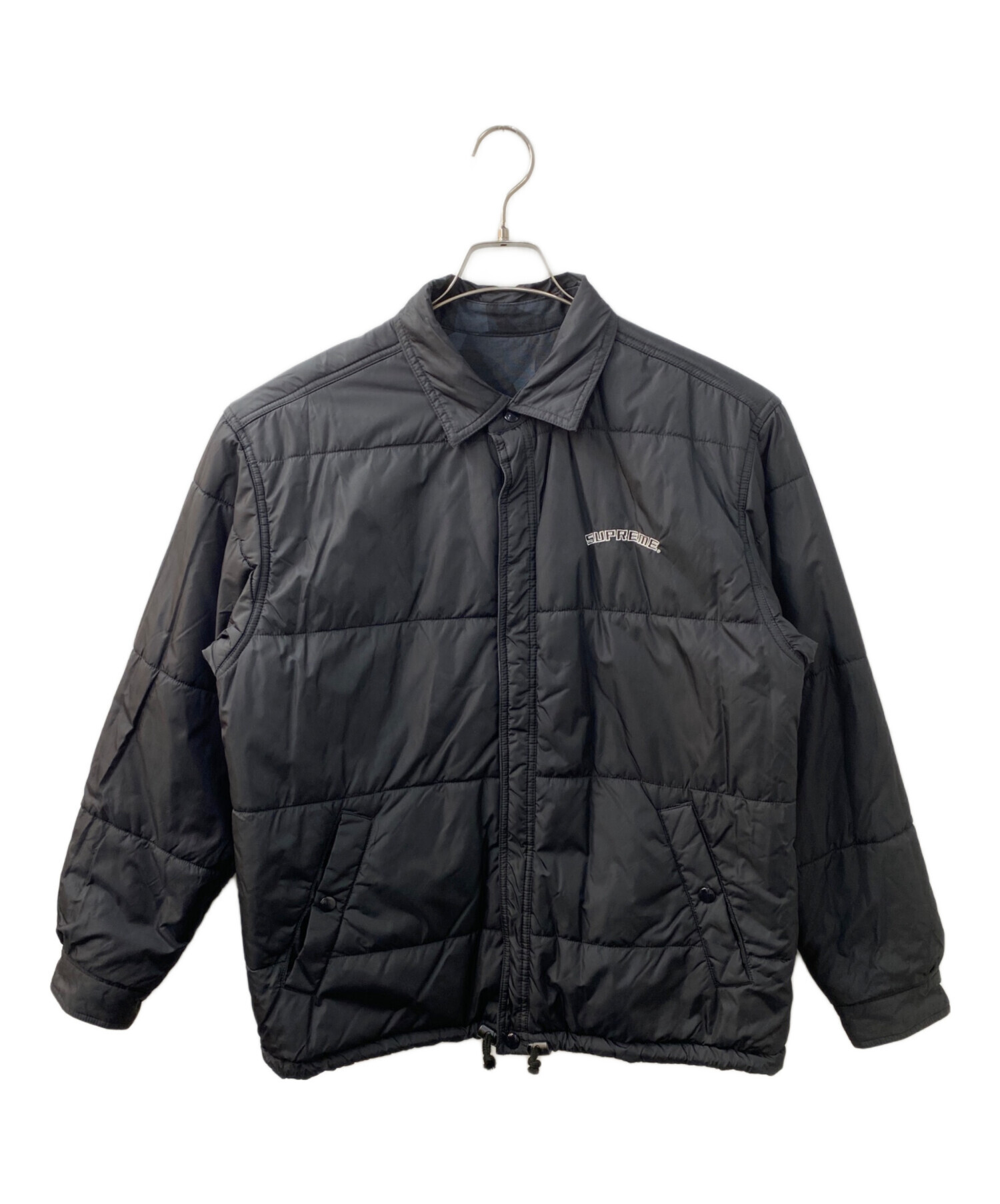 シュプリーム Supreme リバーシブルブラックデニムワークジャケット最終価格 シュプリーム Supreme リバーシブルブラックデニムワークジャケット