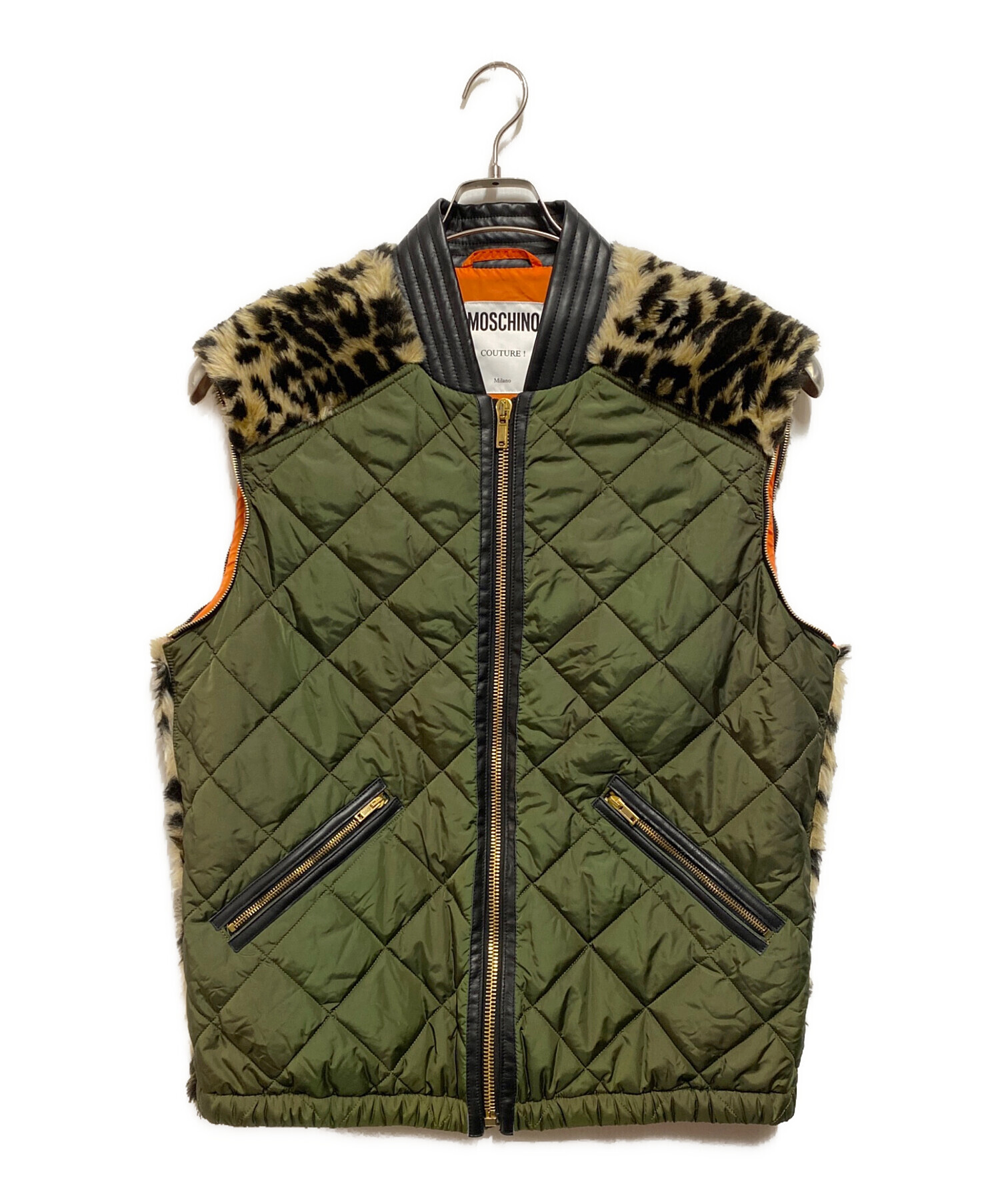 中古・古着通販】MOSCHINO (モスキーノ) 2WAY切替キルティング 中古・古着通販】MOSCHINO (モスキーノ) 2WAY切替キルティング