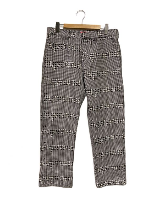 中古・古着通販】SUPREME (シュプリーム) Work Pant Black Houndstooth