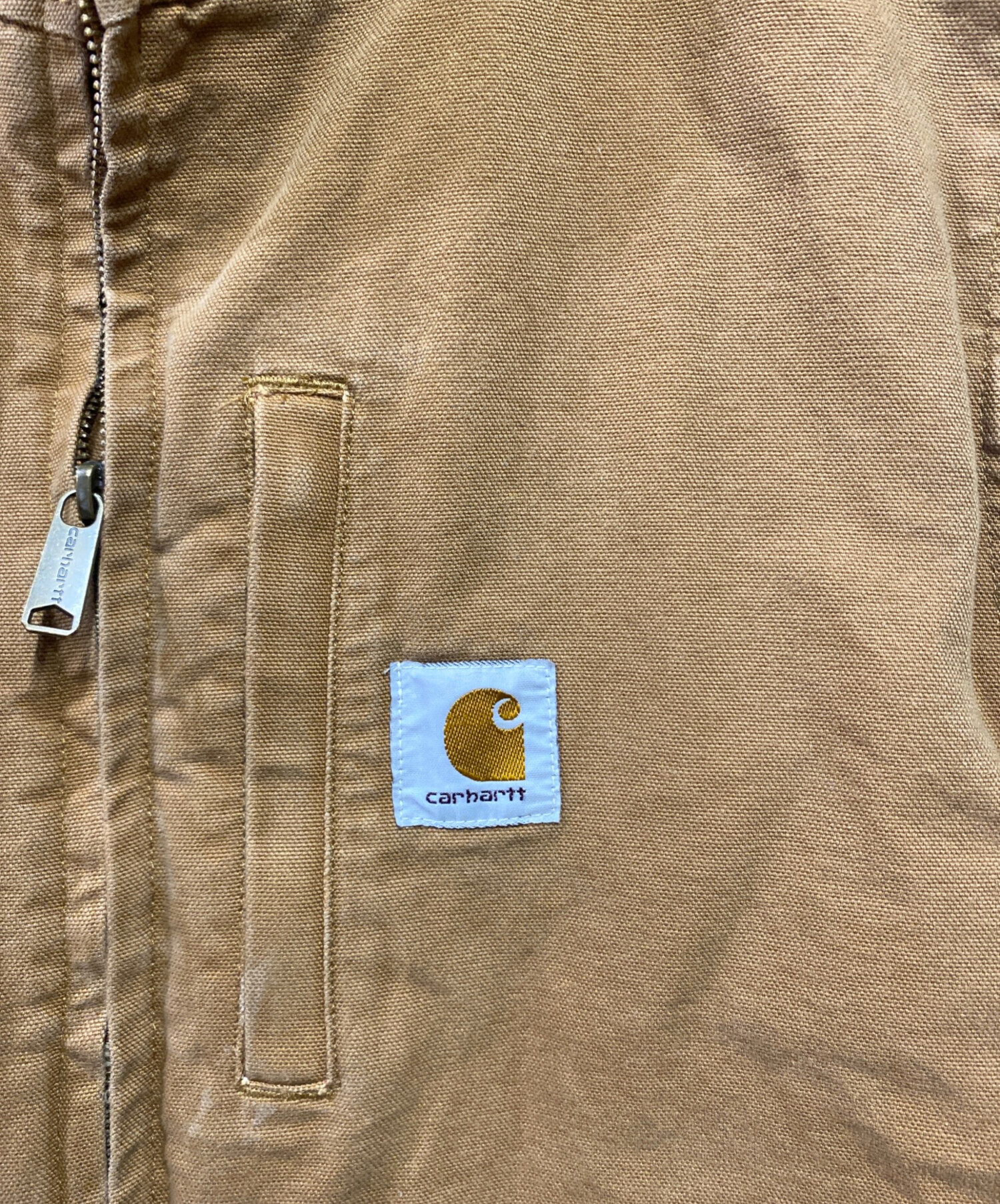 中古・古着通販】CarHartt (カーハート) ダックベスト ブラウン サイズ