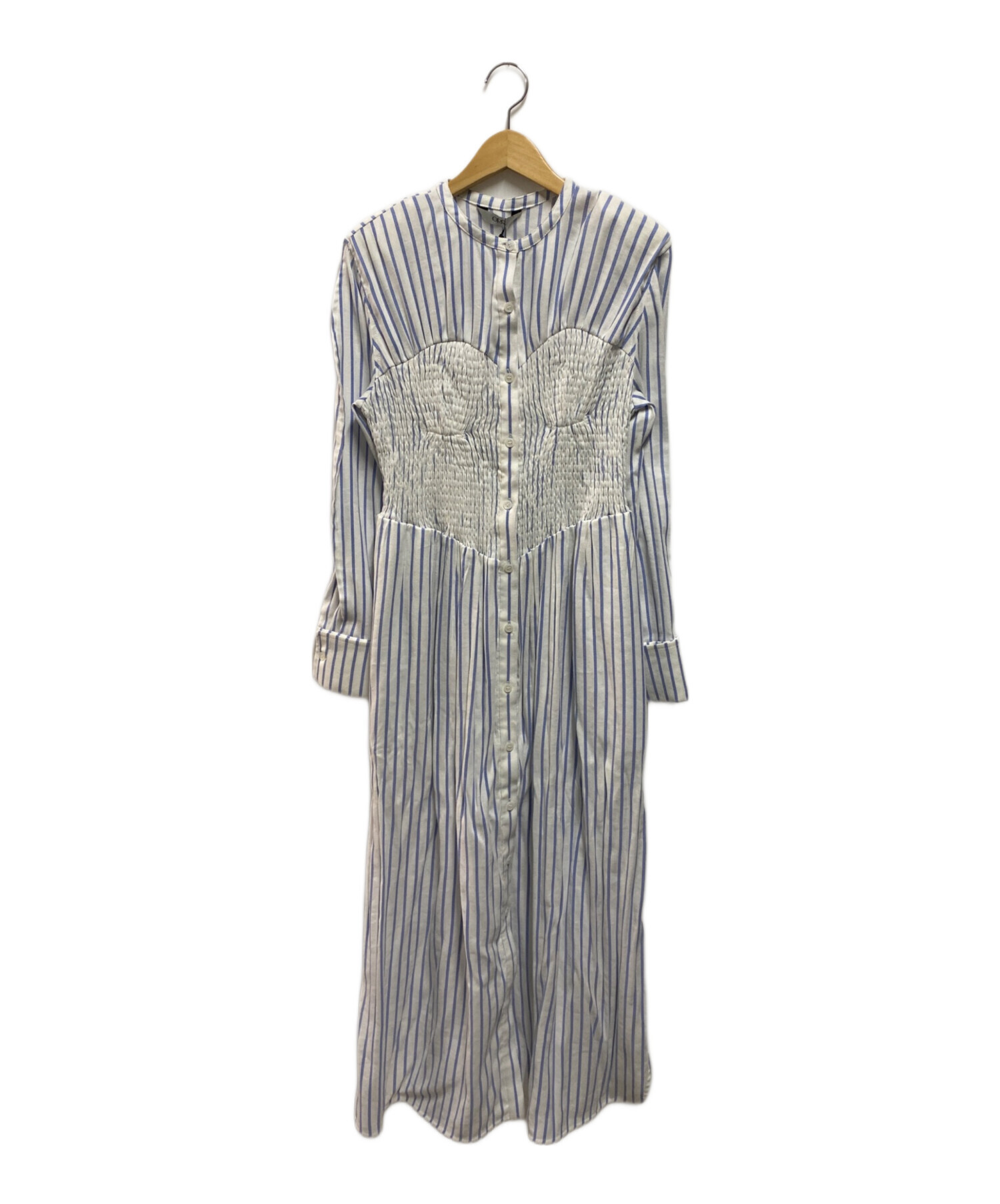 中古・古着通販】ORR (オル) シャツワンピース ホワイト サイズ:S 未 