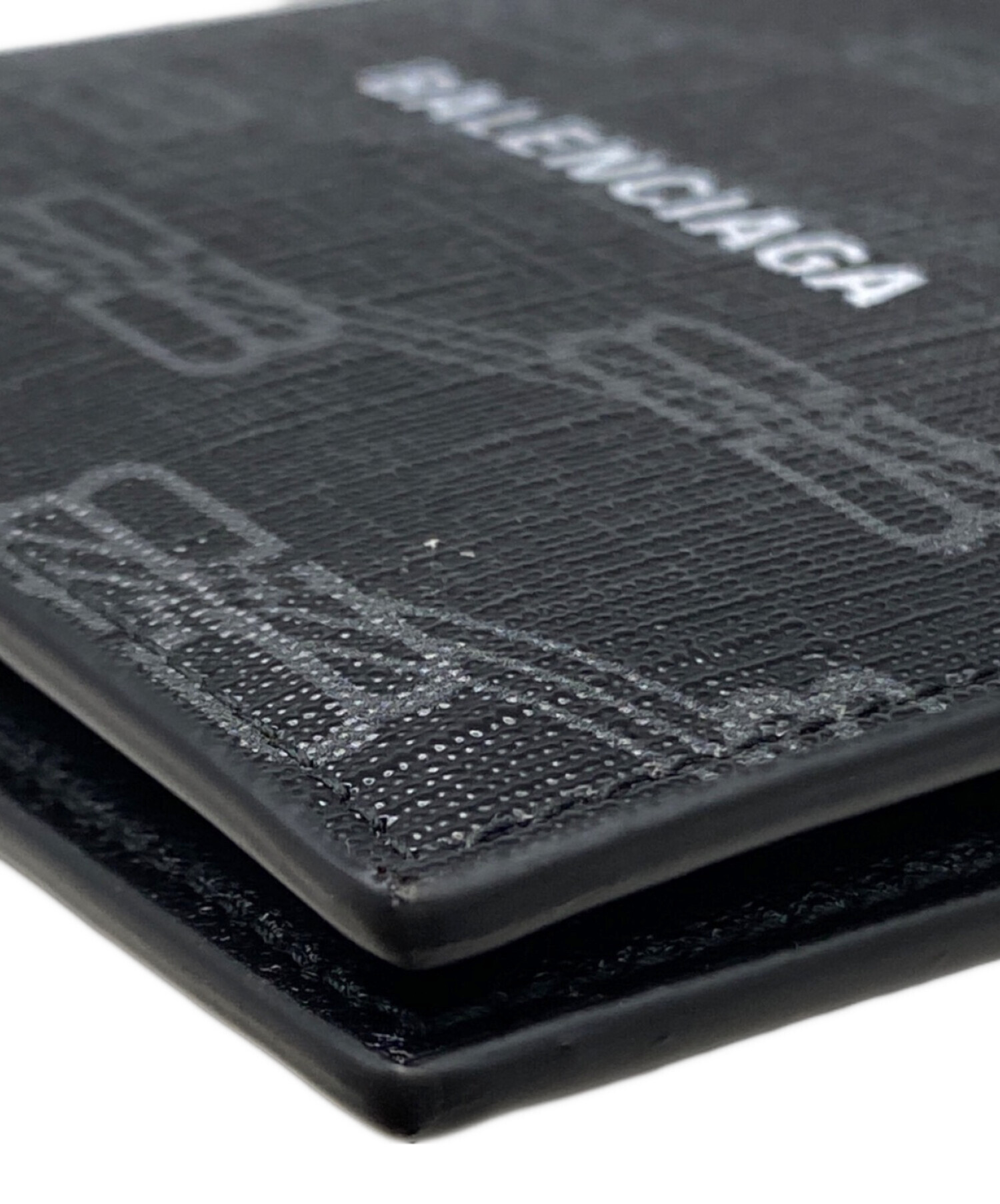 中古・古着通販】BALENCIAGA (バレンシアガ) BBモノグラム二つ折り財布