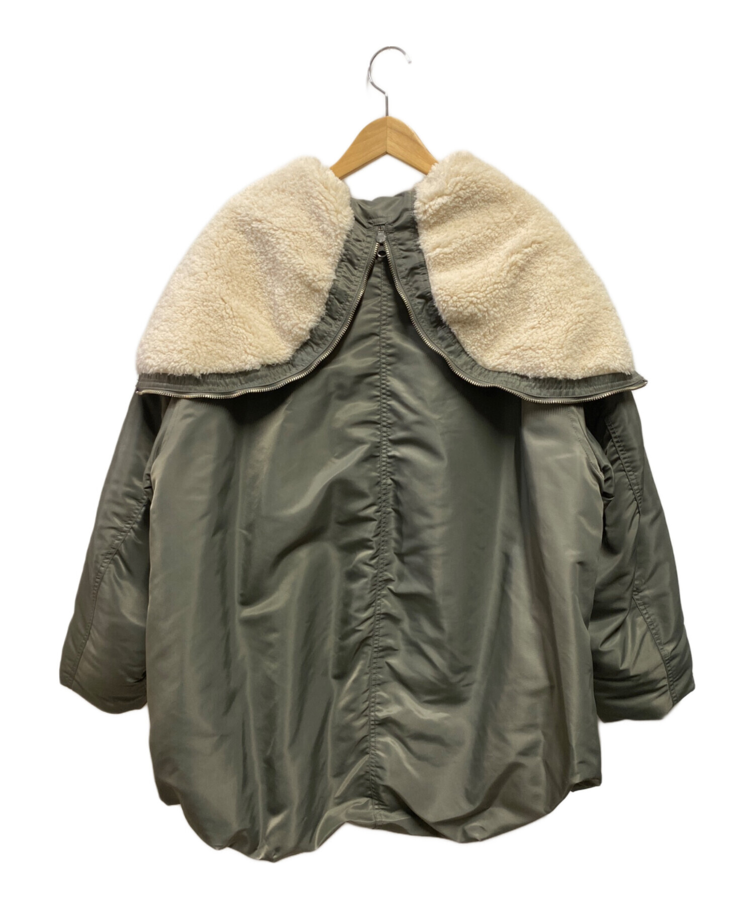 CLANE BALLOON DESIGN HOODED N3B カーキ M CLANE | BALLOON DESIGN