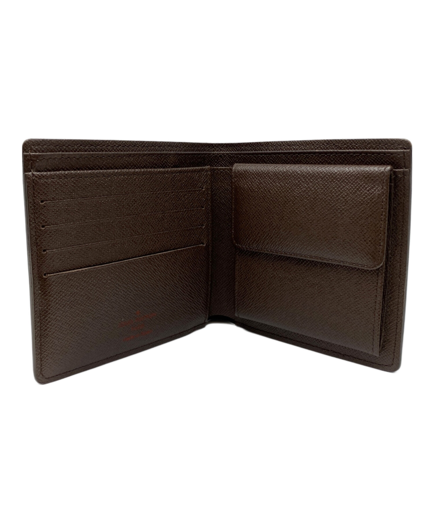 中古・古着通販】LOUIS VUITTON (ルイ ヴィトン) 2つ折り財布 ブラウン
