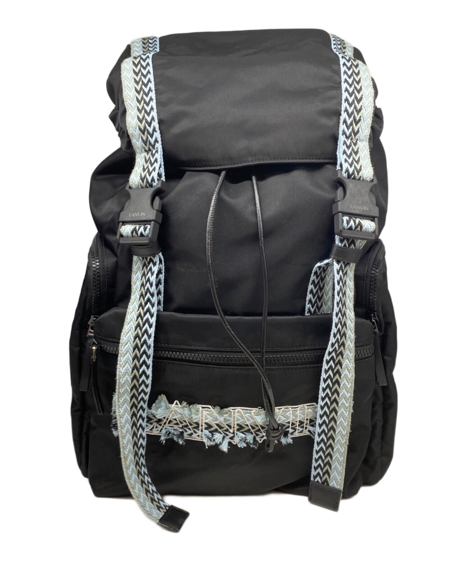 LANVIN ブラック リュック ナイロンバックパック（バックパック/リュック）｜LANVIN en Bleu