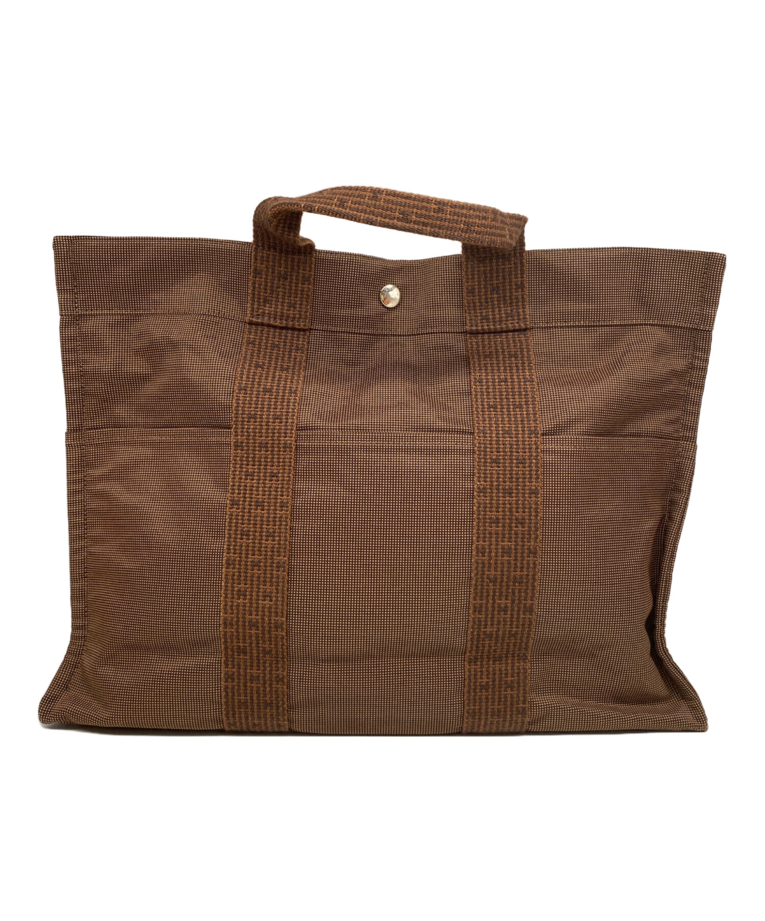 エルメス エールライン グレー エールラインMM MM トートバッグ HERMES 