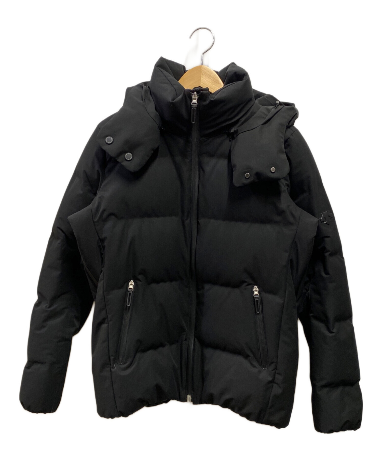 ALLTERRAIN ブラックダウンジャケット 中古・古着通販】DESCENTE ALLTERRAIN (デザイント オルテライン