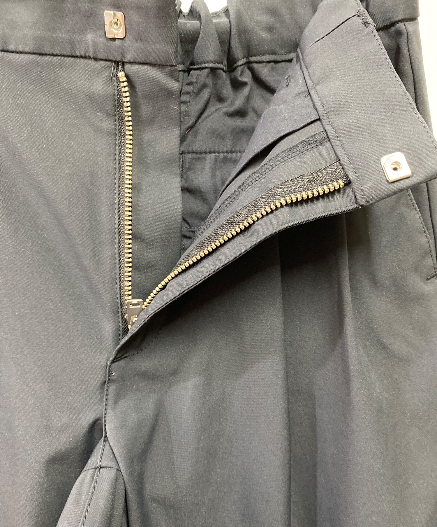 中古・古着通販】WTAPS (ダブルタップス) CREASE DL TROUSERS ブラック