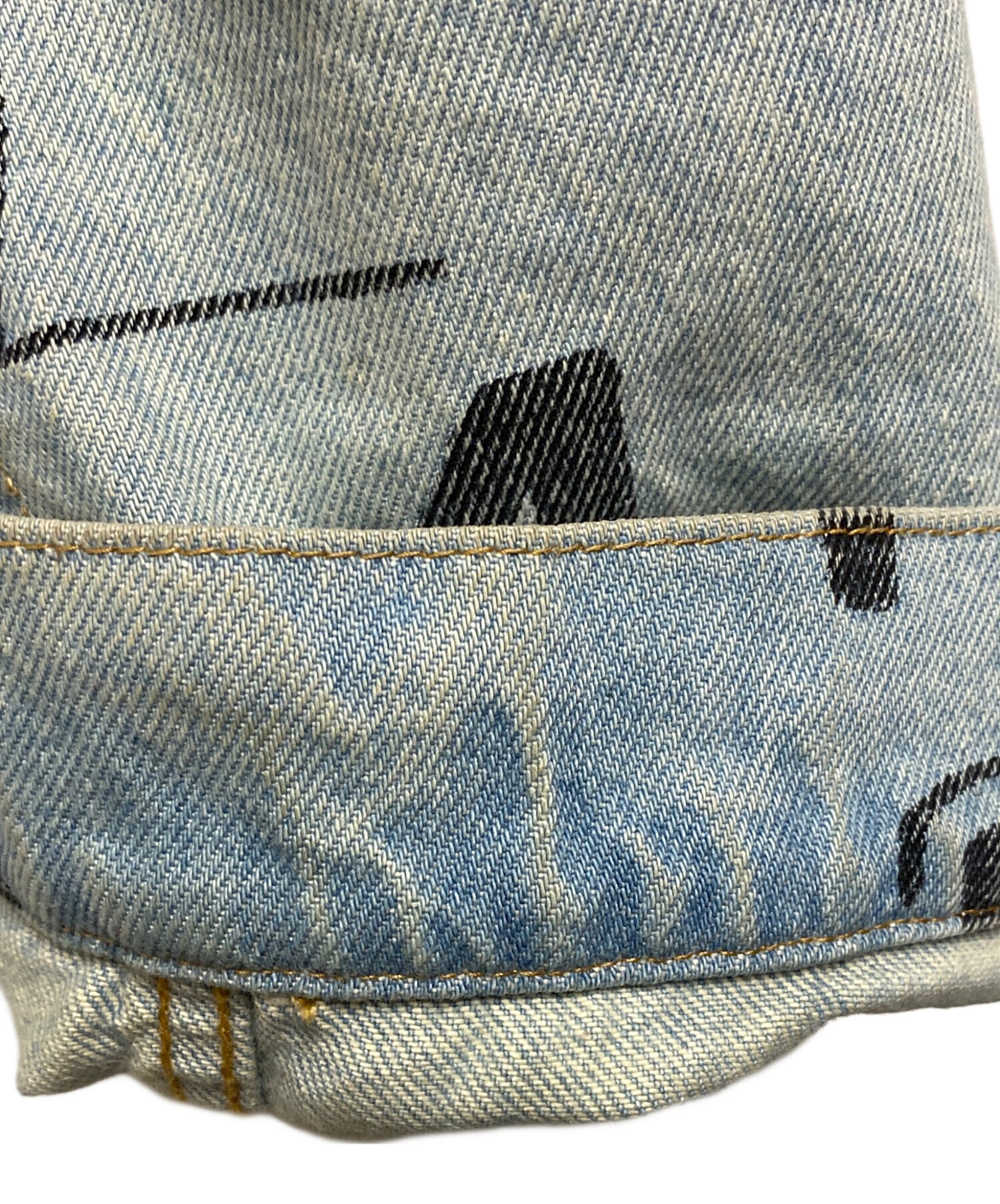 中古・古着通販】SUPREME (シュプリーム) Black Ark Denim Trucker  