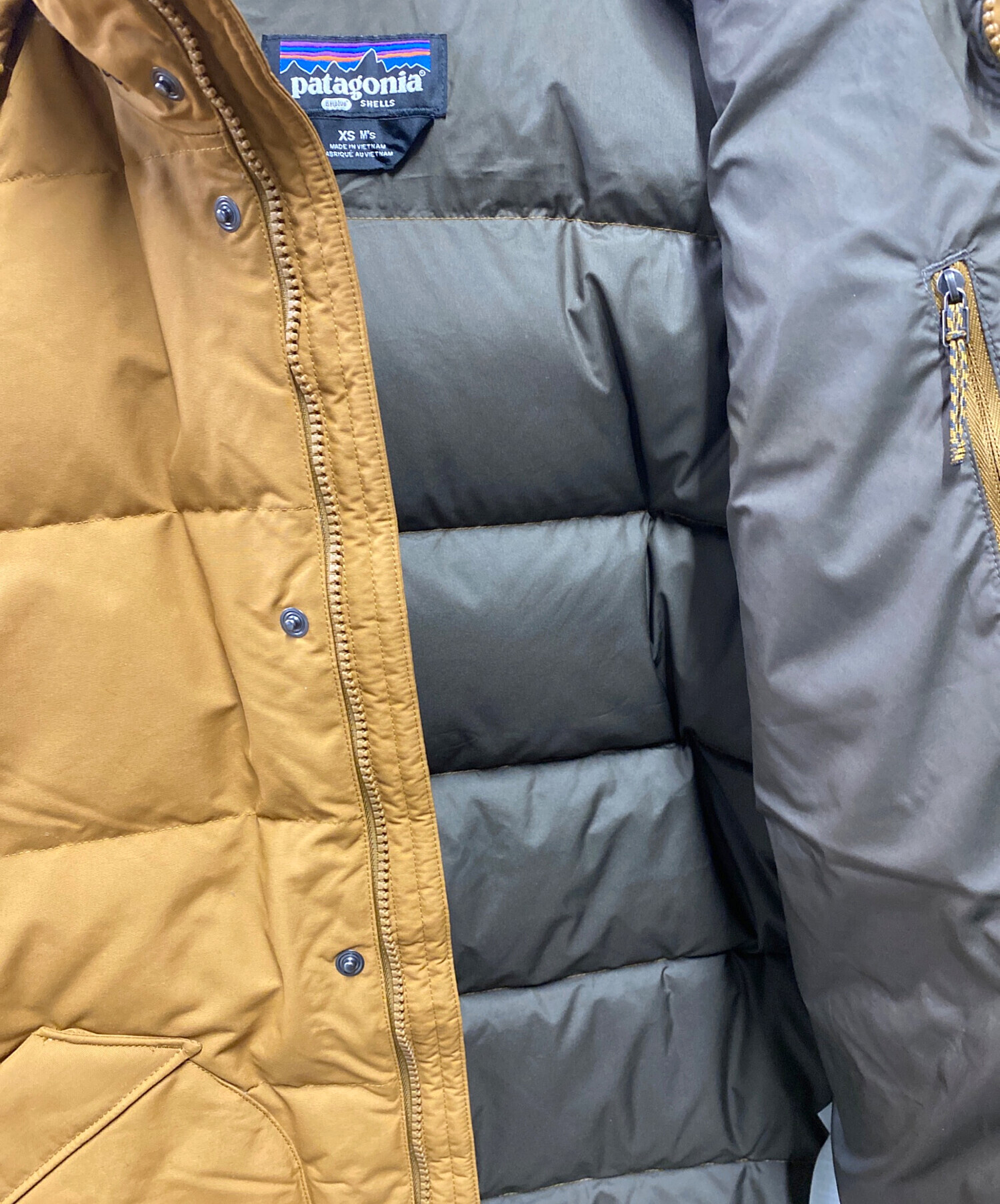 中古・古着通販】Patagonia (パタゴニア) Downdrift Jacket ブラウン