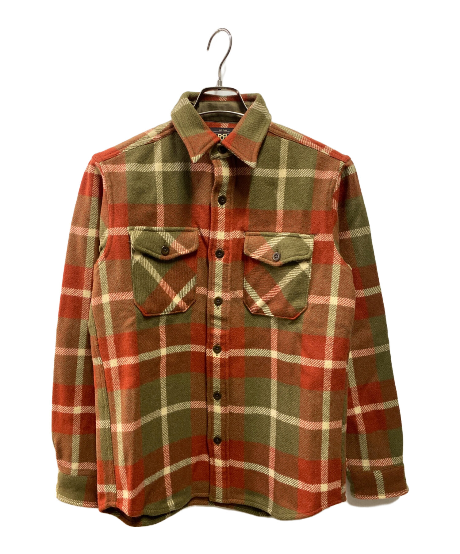 中古・古着通販】RRL (ダブルアールエル) ウールシャツジャケット