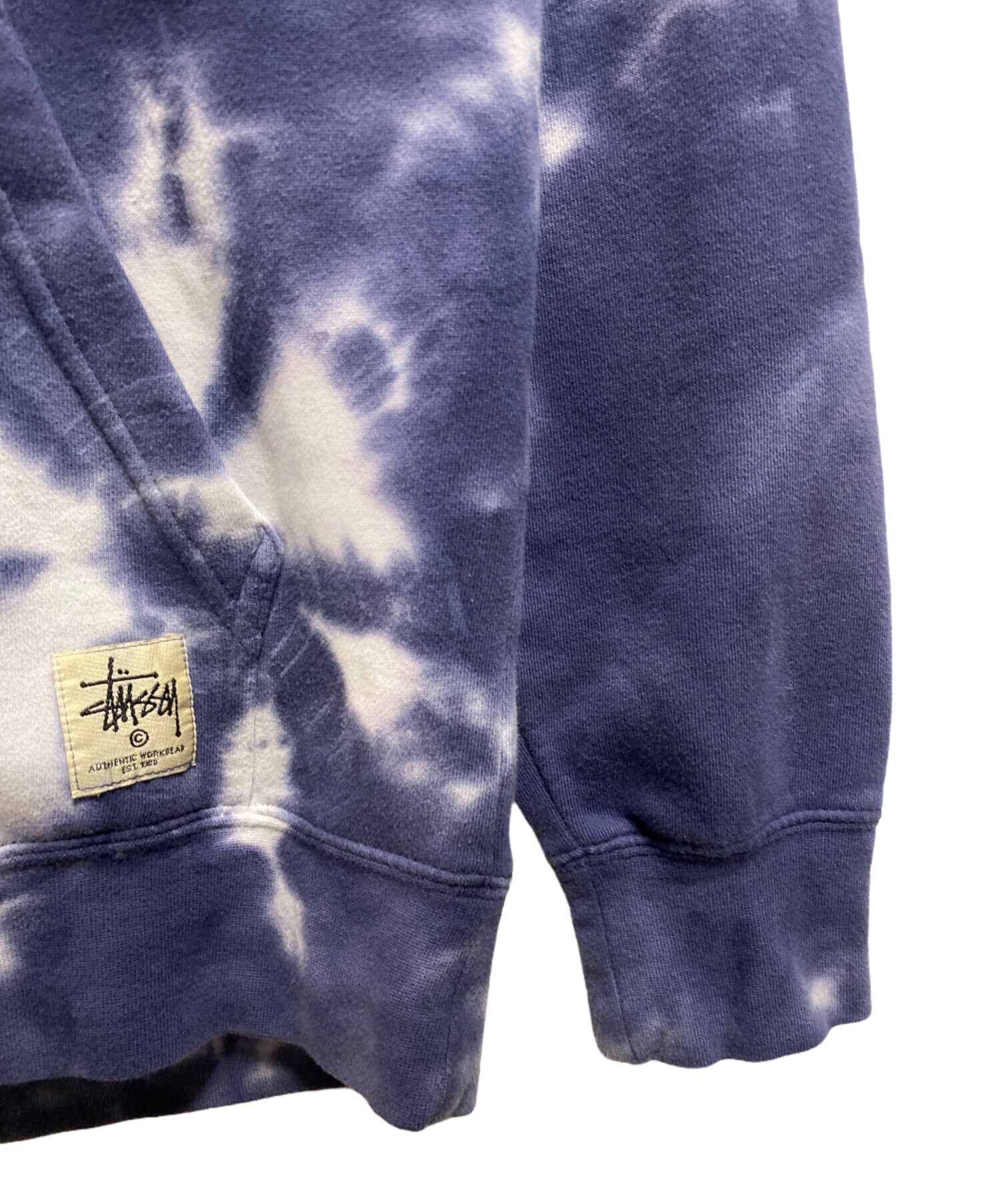 中古・古着通販】stussy (ステューシー) タイダイ染めパーカー