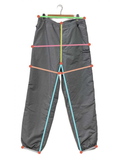 中古・古着通販】ENNOY (エンノイ) NYLON PADED PANTS グレー サイズ