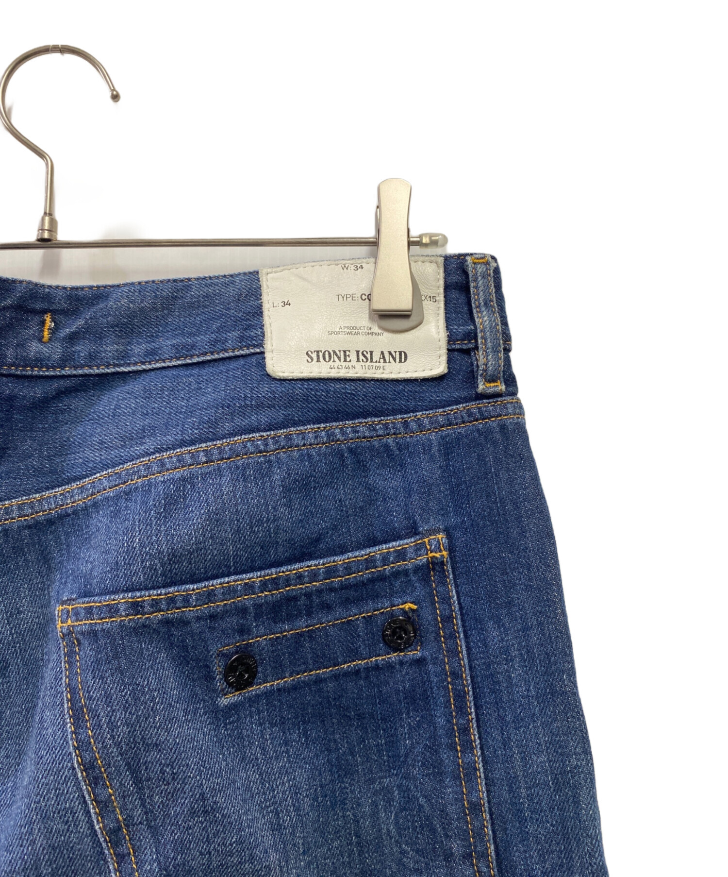 中古・古着通販】STONE ISLAND (ストーンアイランド) デニムパンツ 