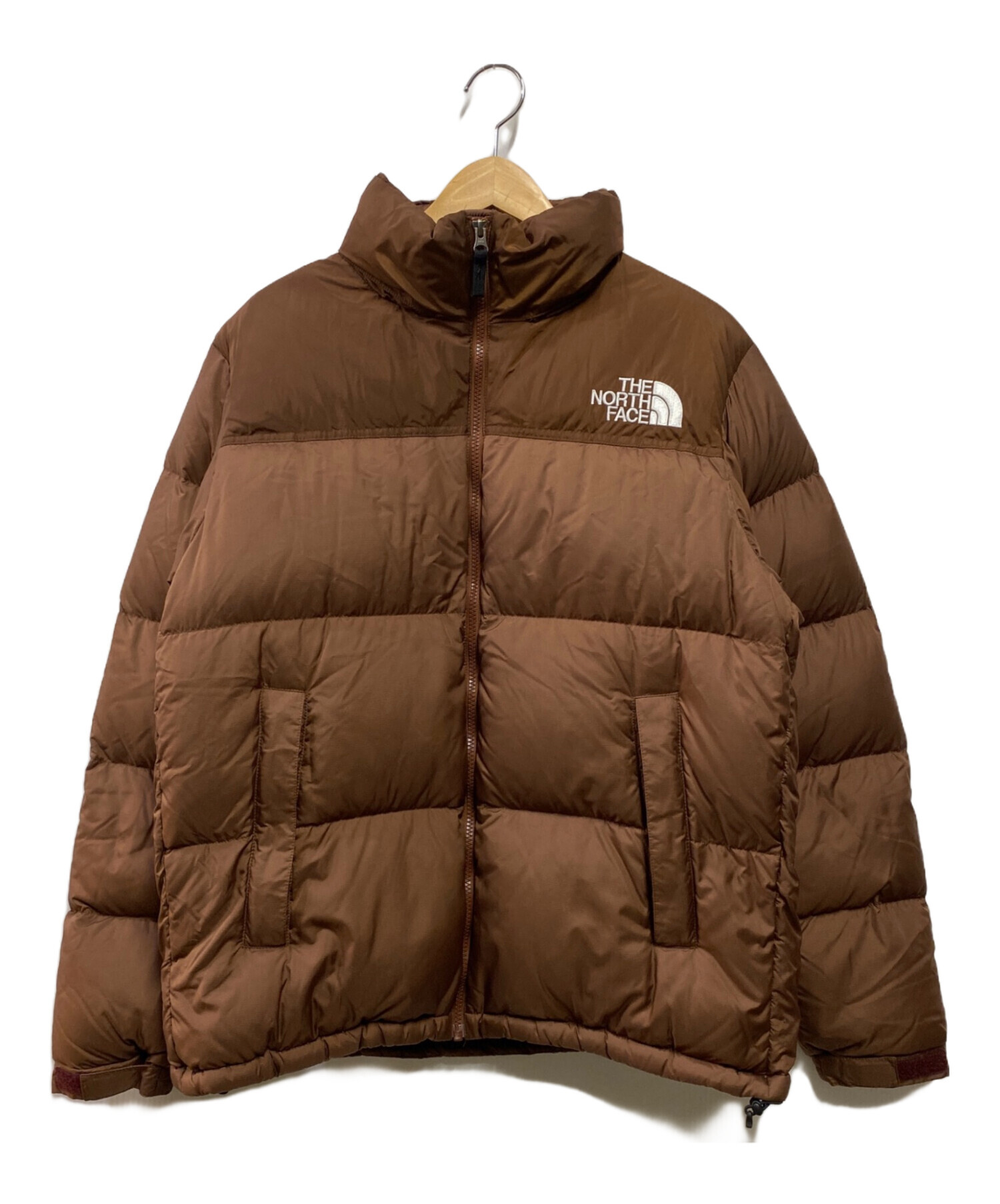 THE NORTH FACE ブラウンダウンジャケット 中古・古着通販】THE NORTH FACE (ザ ノース フェイス) ダウン