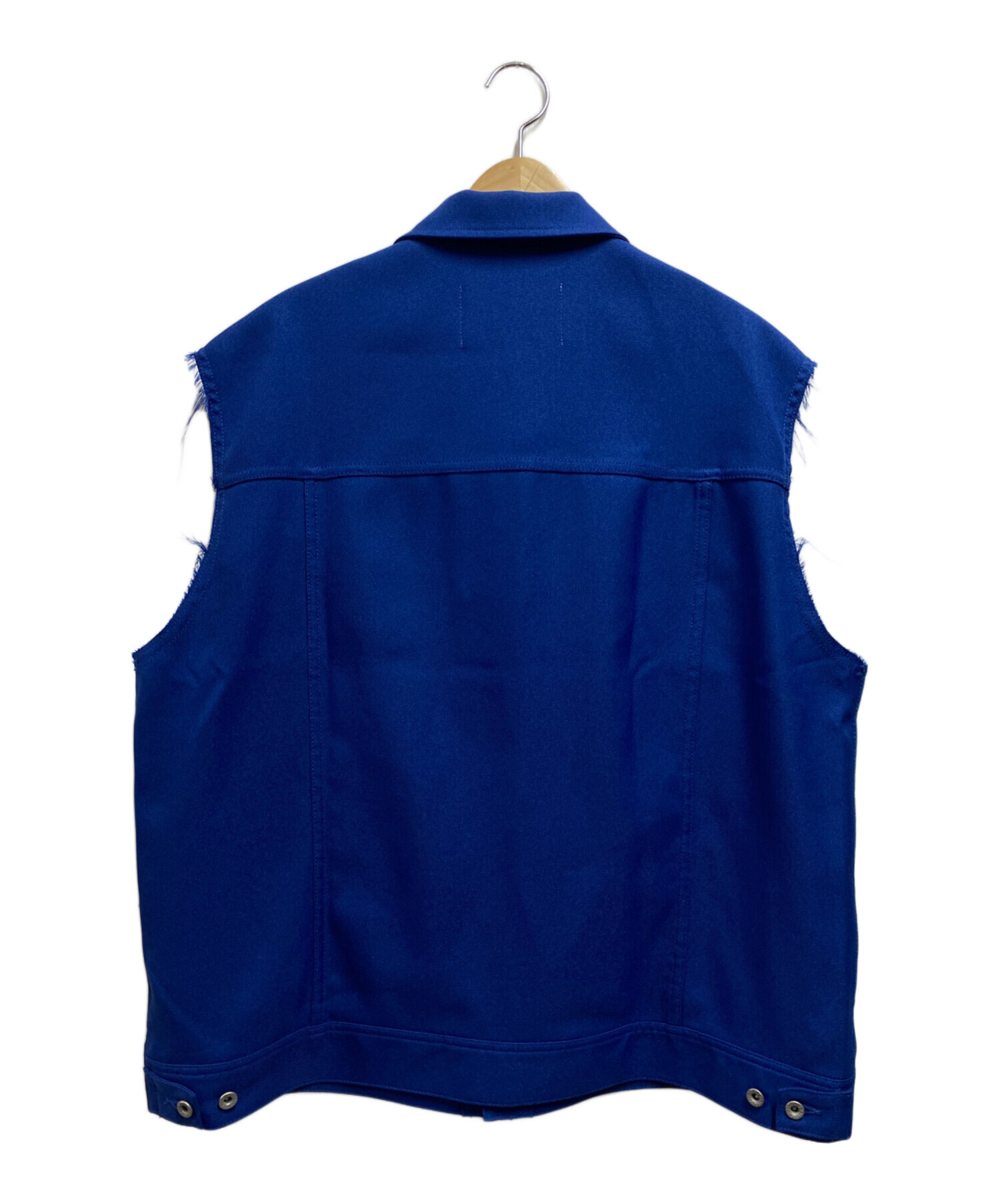 中古・古着通販】DAIRIKU (ダイリク) Polyester Vest ブルー サイズ:L 