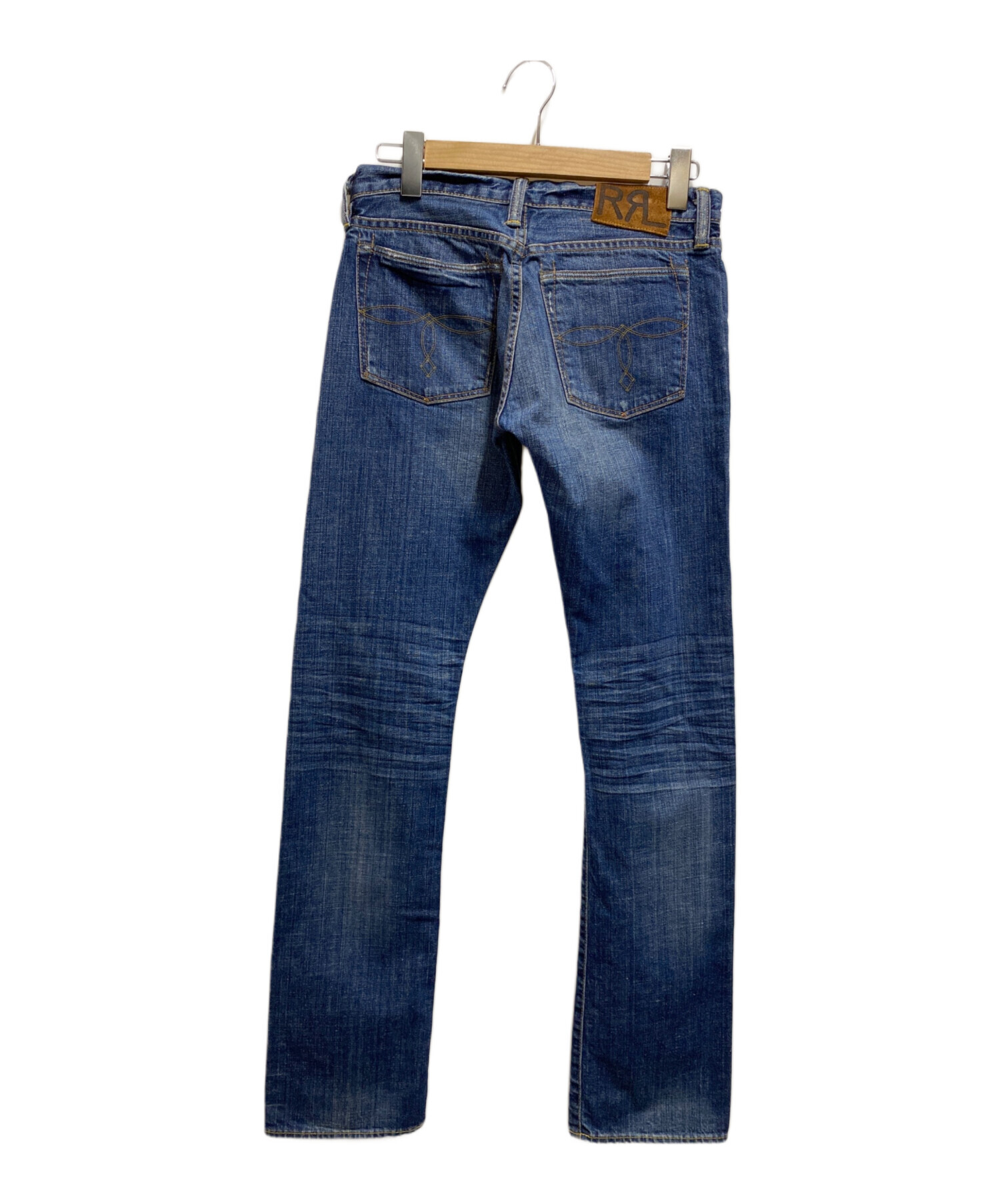 中古・古着通販】RRL (ダブルアールエル) ユーズド加工デニムパンツ 