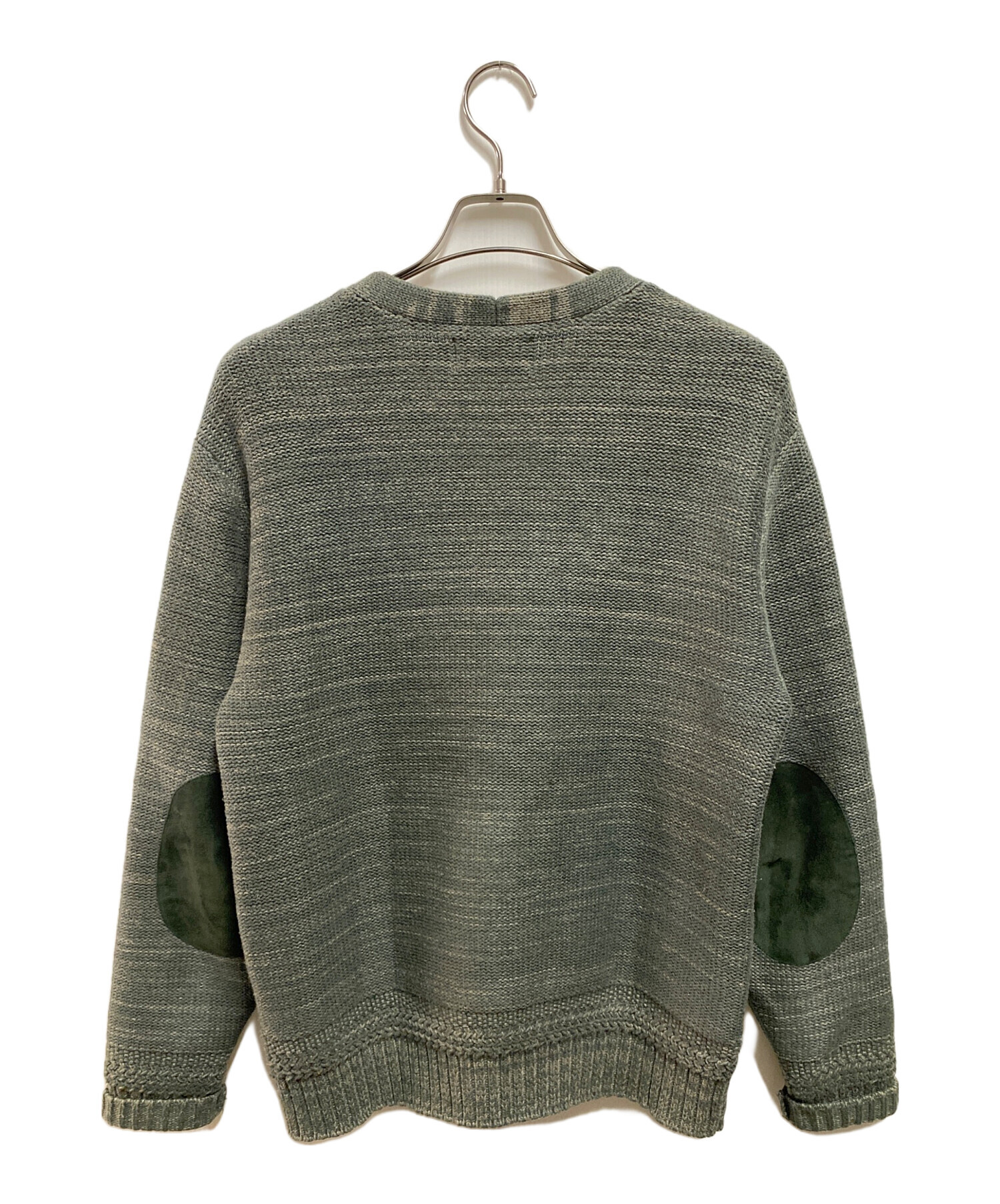 中古・古着通販】RRL (ダブルアールエル) エルボーパッチジップ