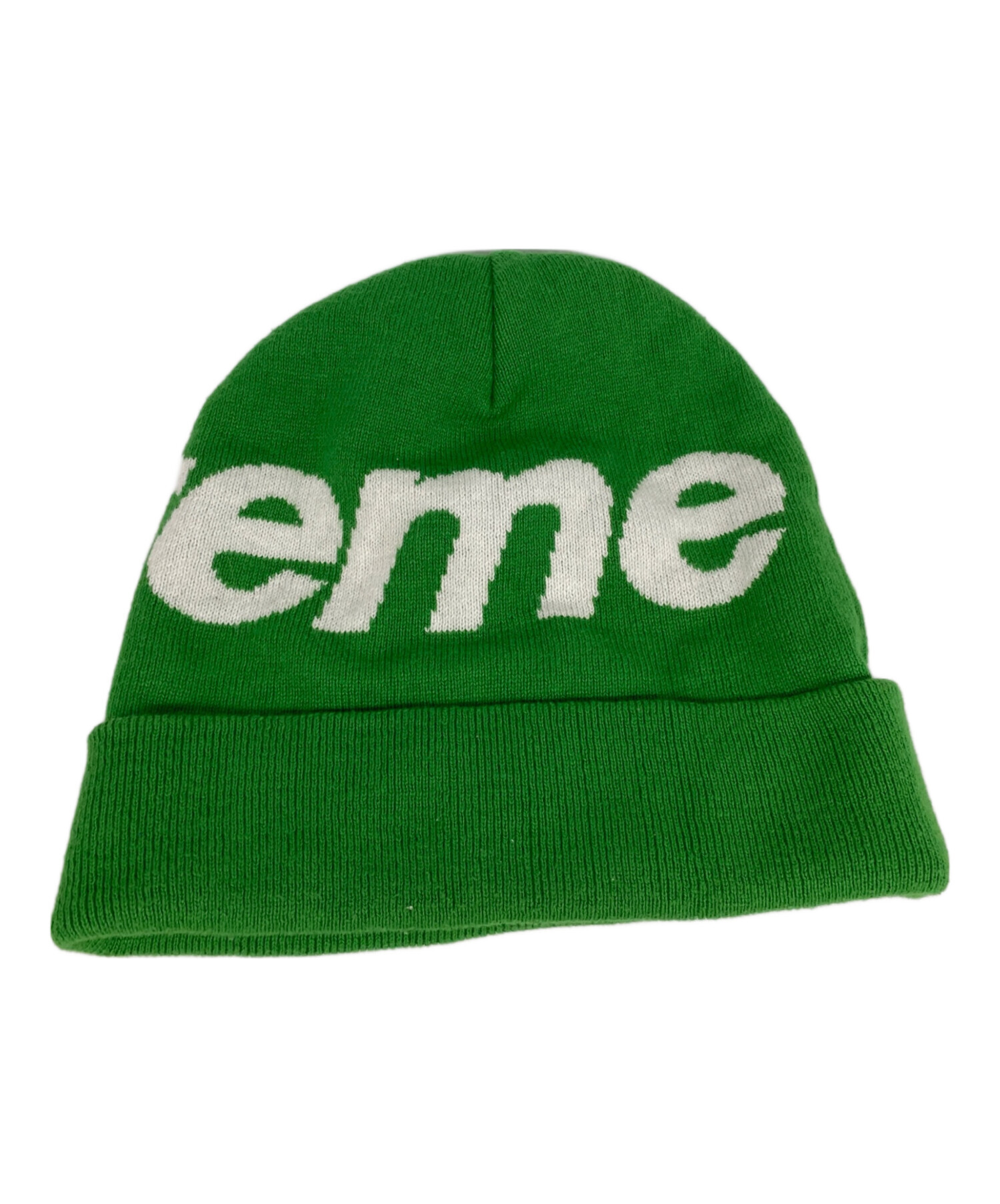 supreme Sロゴビーニー　シングルカフ　グリーン　希少　レア 中古・古着通販】Supreme (シュプリーム) New Era (ニューエラ) S Logo