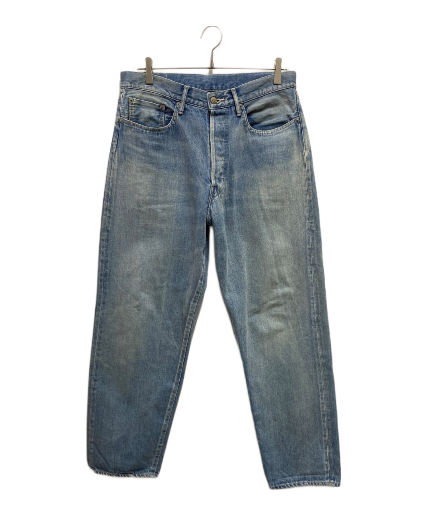 グラフペーパー デニム Five Pocket Tapered Pants 1 中古・古着通販】Graphpaper (グラフペーパー) Selvage Denim Five
