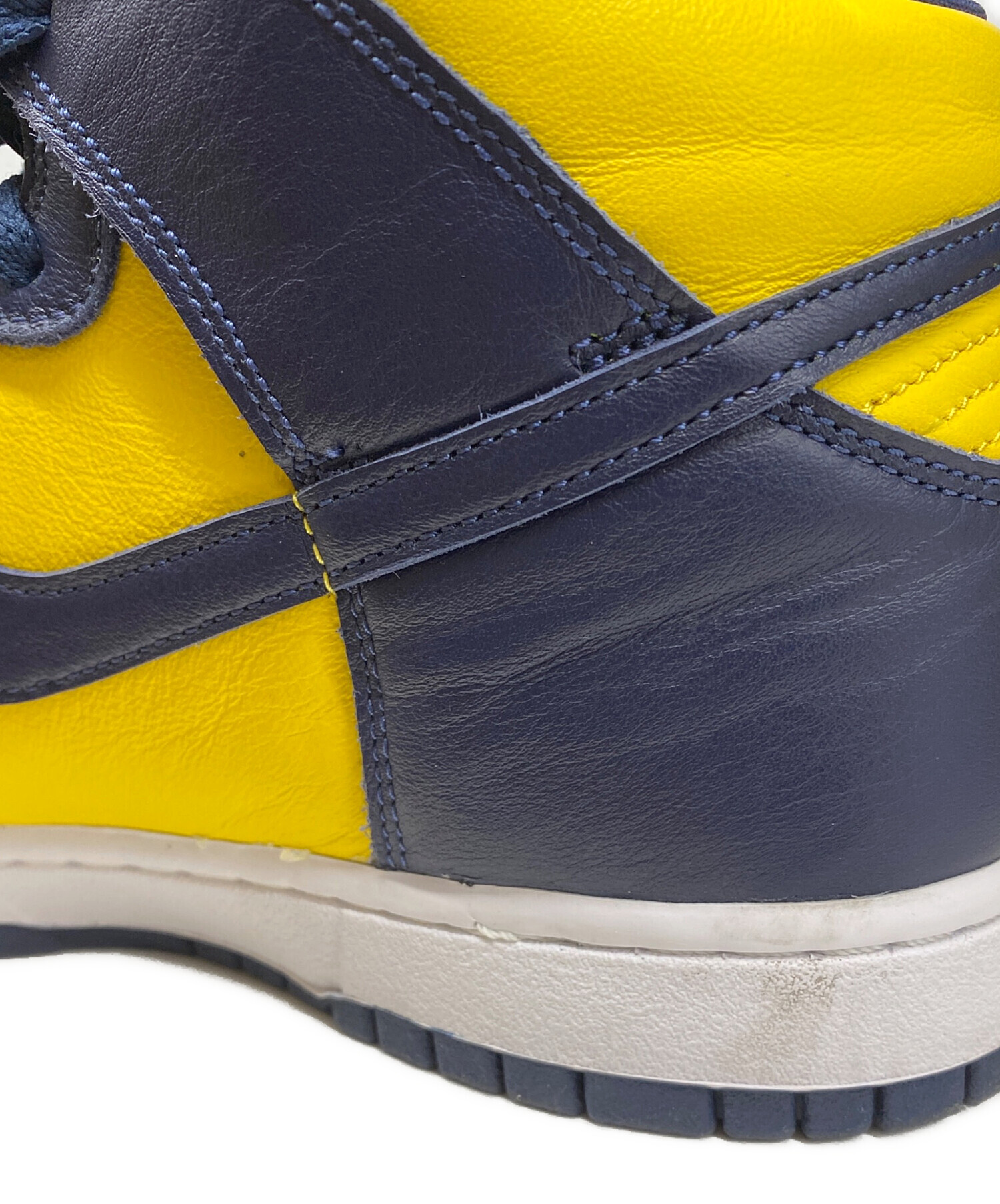 中古・古着通販】NIKE (ナイキ) DUNK HIGH SP MICHIGAN イエロー 