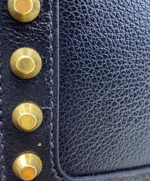 中古・古着通販】PRADA (プラダ) スタッズチェーンショルダーバッグ