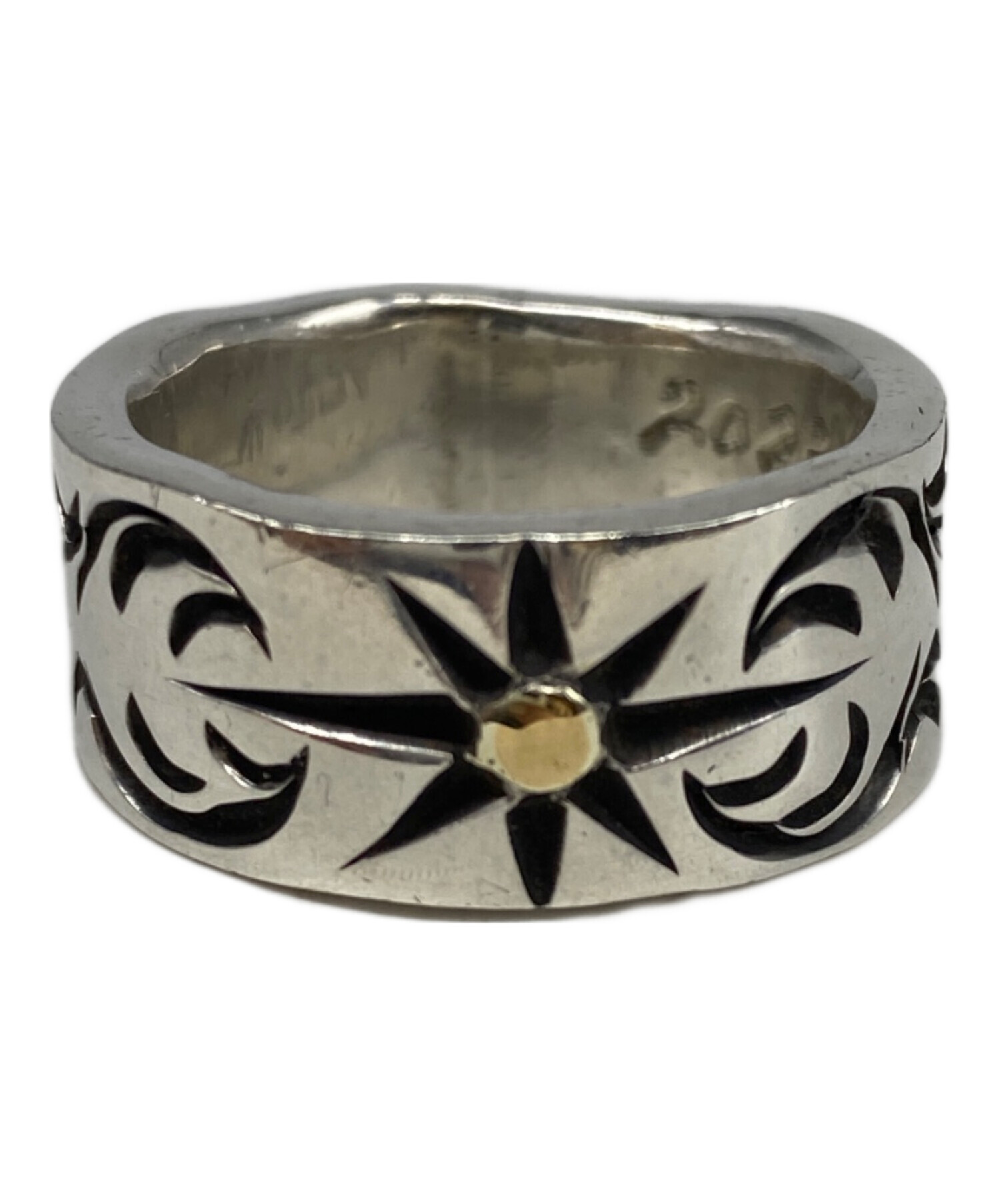 中古・古着通販】BIG HAND (ビッグハンド) アラベスクリング シルバー