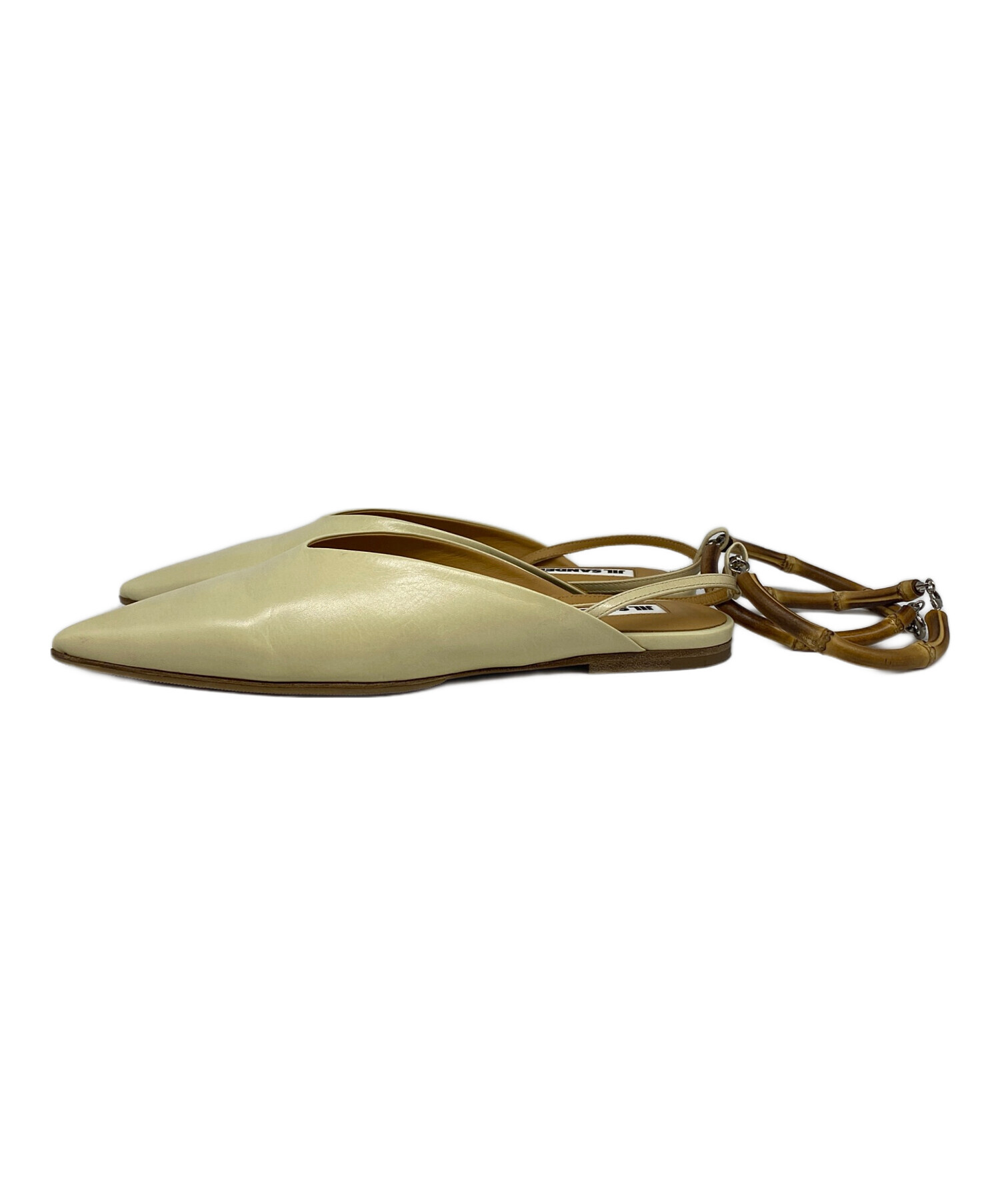 中古・古着通販】JIL SANDER (ジルサンダー) BALLERINA ベージュ 