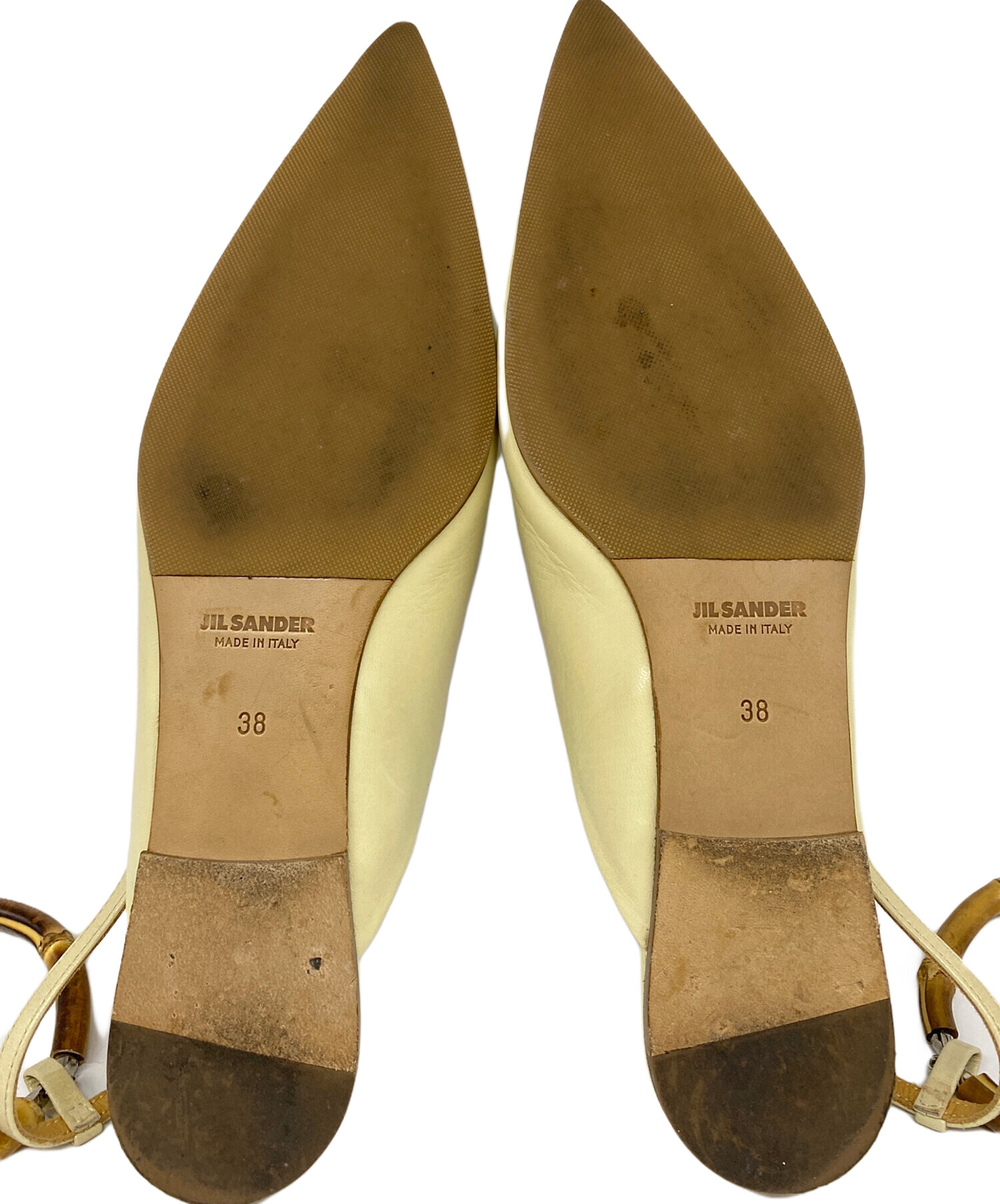 中古・古着通販】JIL SANDER (ジルサンダー) BALLERINA ベージュ 
