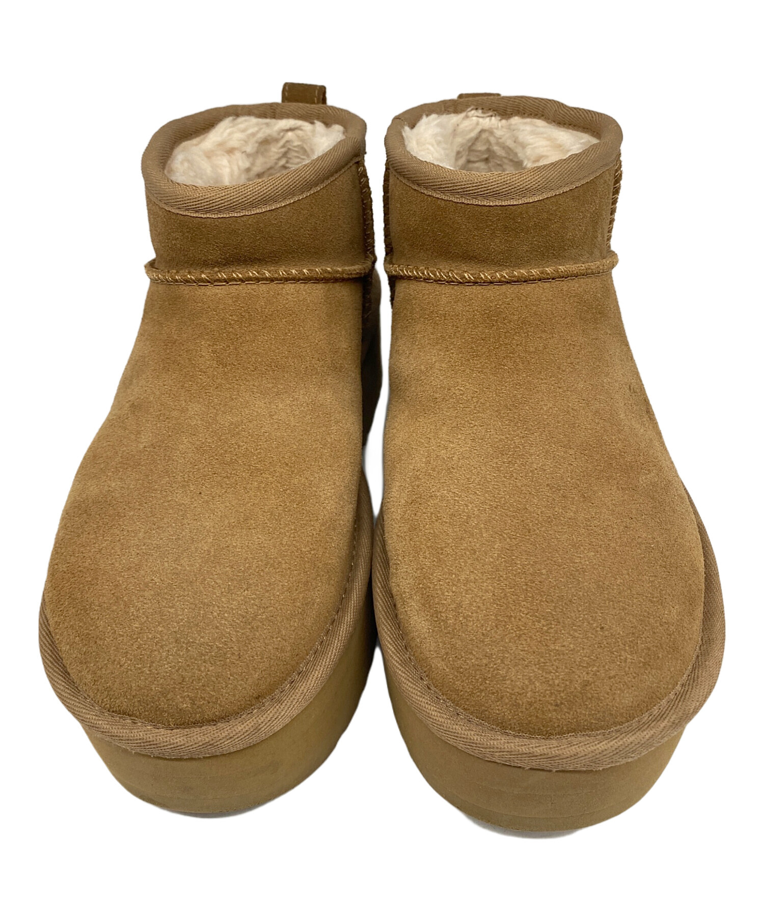 中古・古着通販】UGG (アグ) W CLASSIC ULTRA MINI PLATFORM ブラウン 