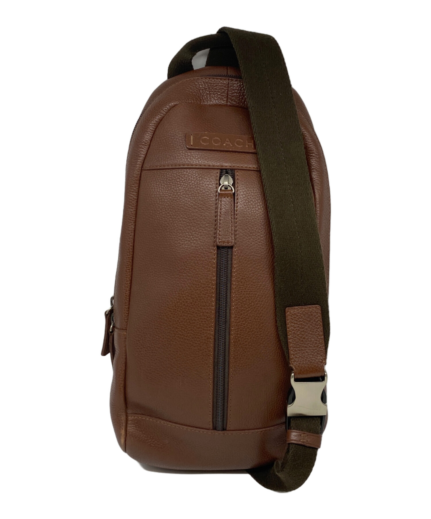 中古・古着通販】COACH (コーチ) ショルダーバッグ ブラウン｜ブランド