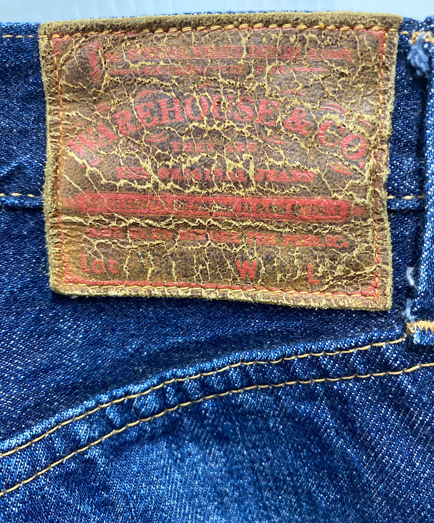中古・古着通販】WAREHOUSE (ウエアハウス) 1001XXデニムパンツ 