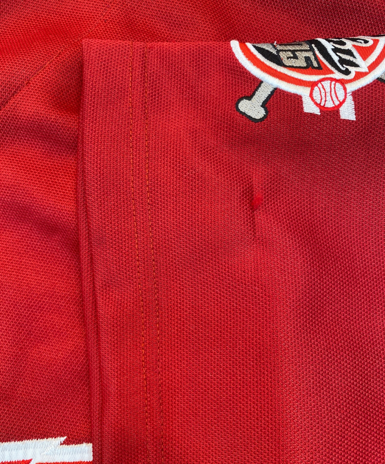 中古・古着通販】FUBU (フブ) ベースボールゲームシャツ レッド サイズ