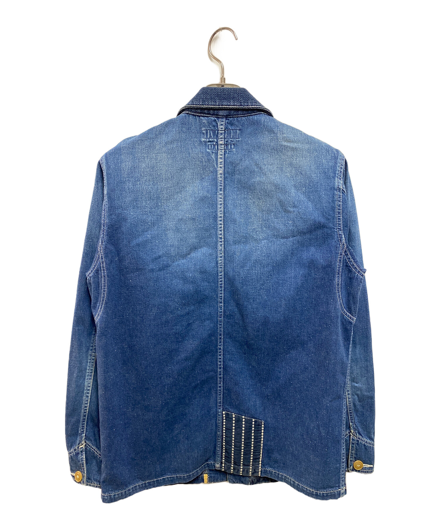 中古・古着通販】FDMTL (ファンダメンタル) デニムパッチワーク 