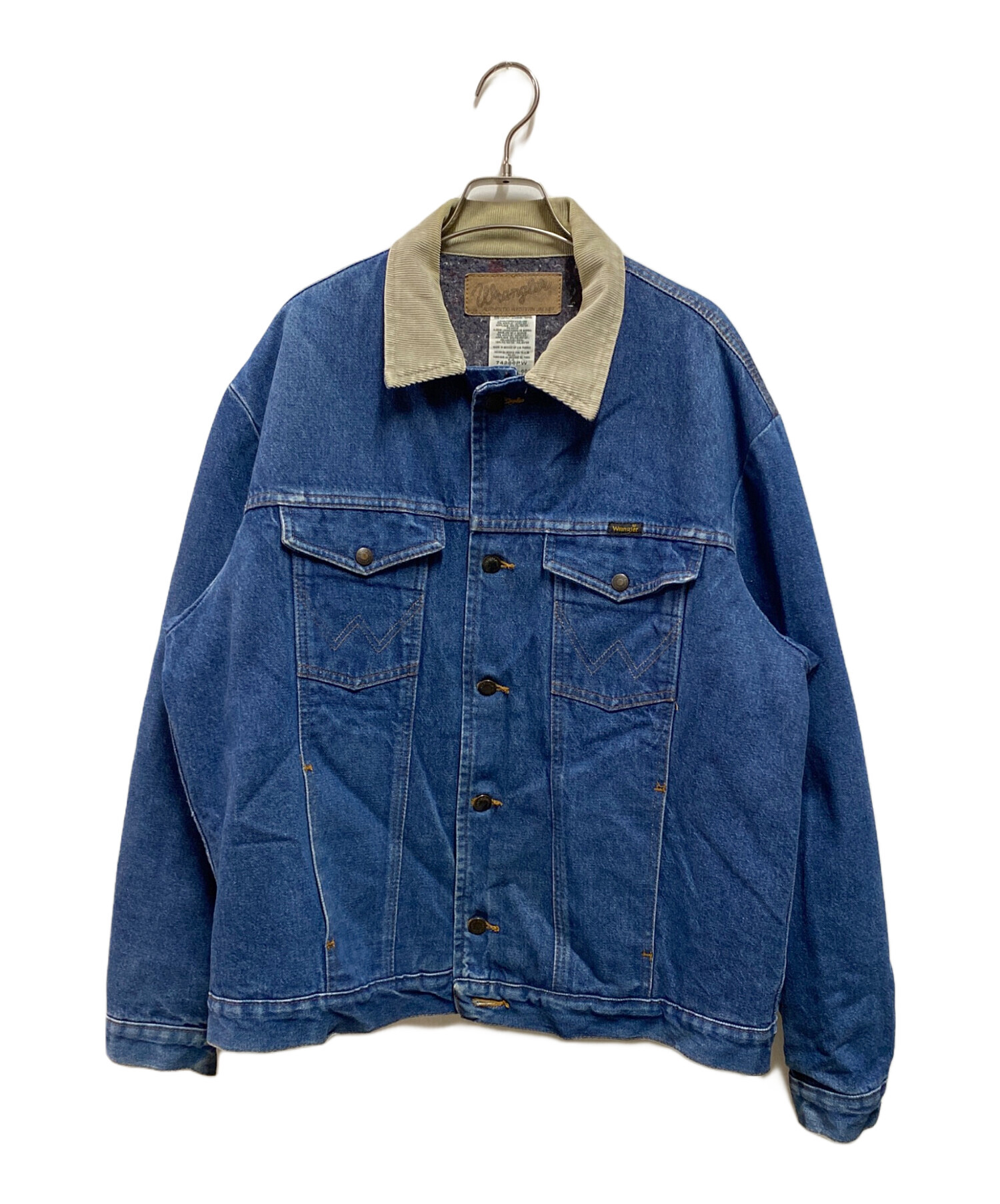 中古・古着通販】Wrangler (ラングラー) ブランケットデニム