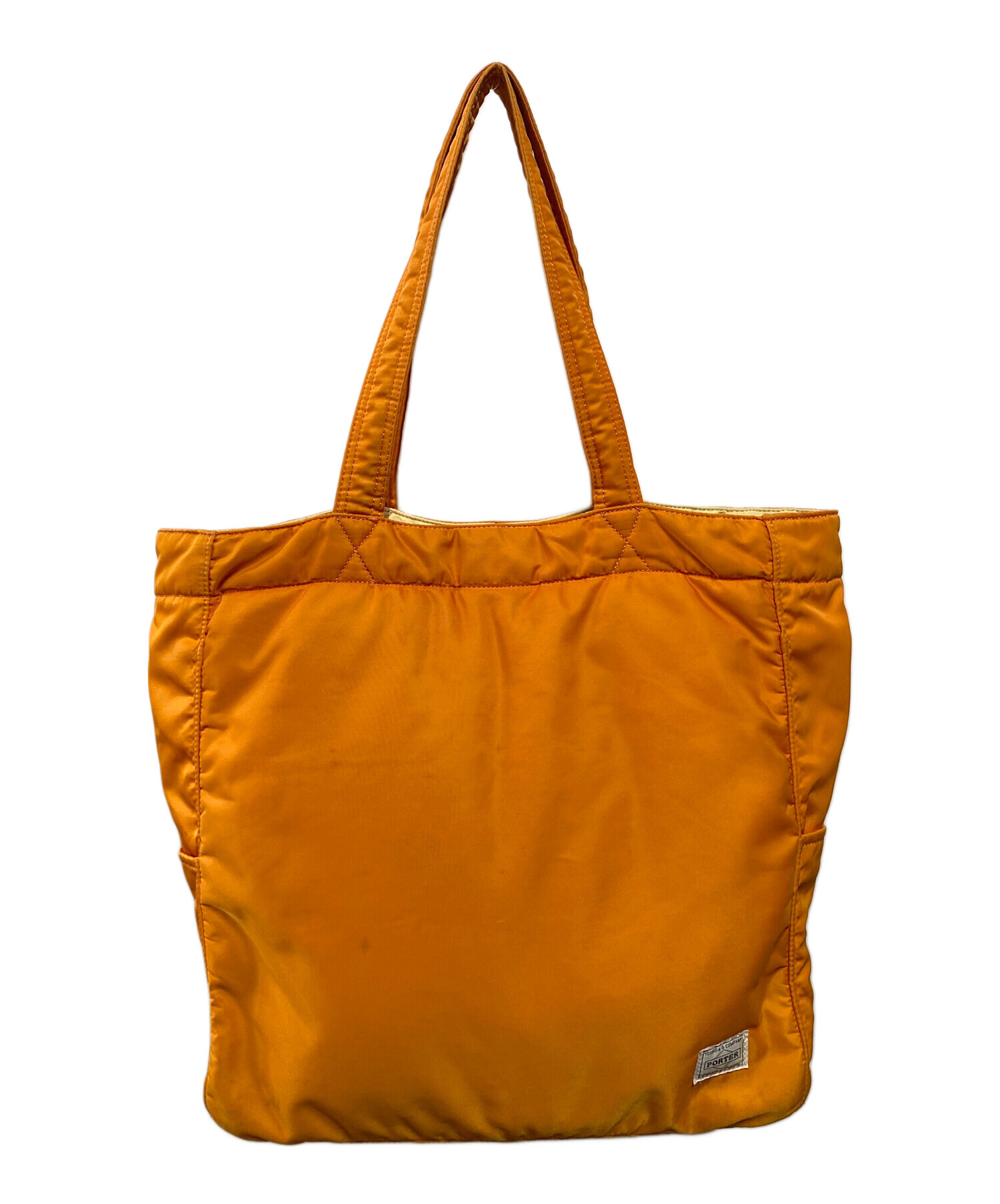 中古・古着通販】PORTER (ポーター) TOTE BAG オレンジ｜ブランド 