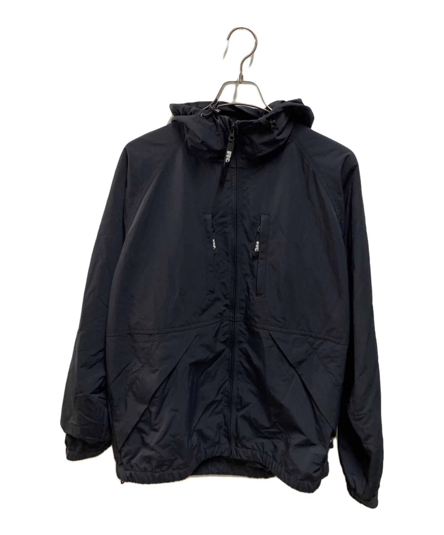 中古・古着通販】FTC (エフティーシー) NYLON HOODED JACKET ブラック 