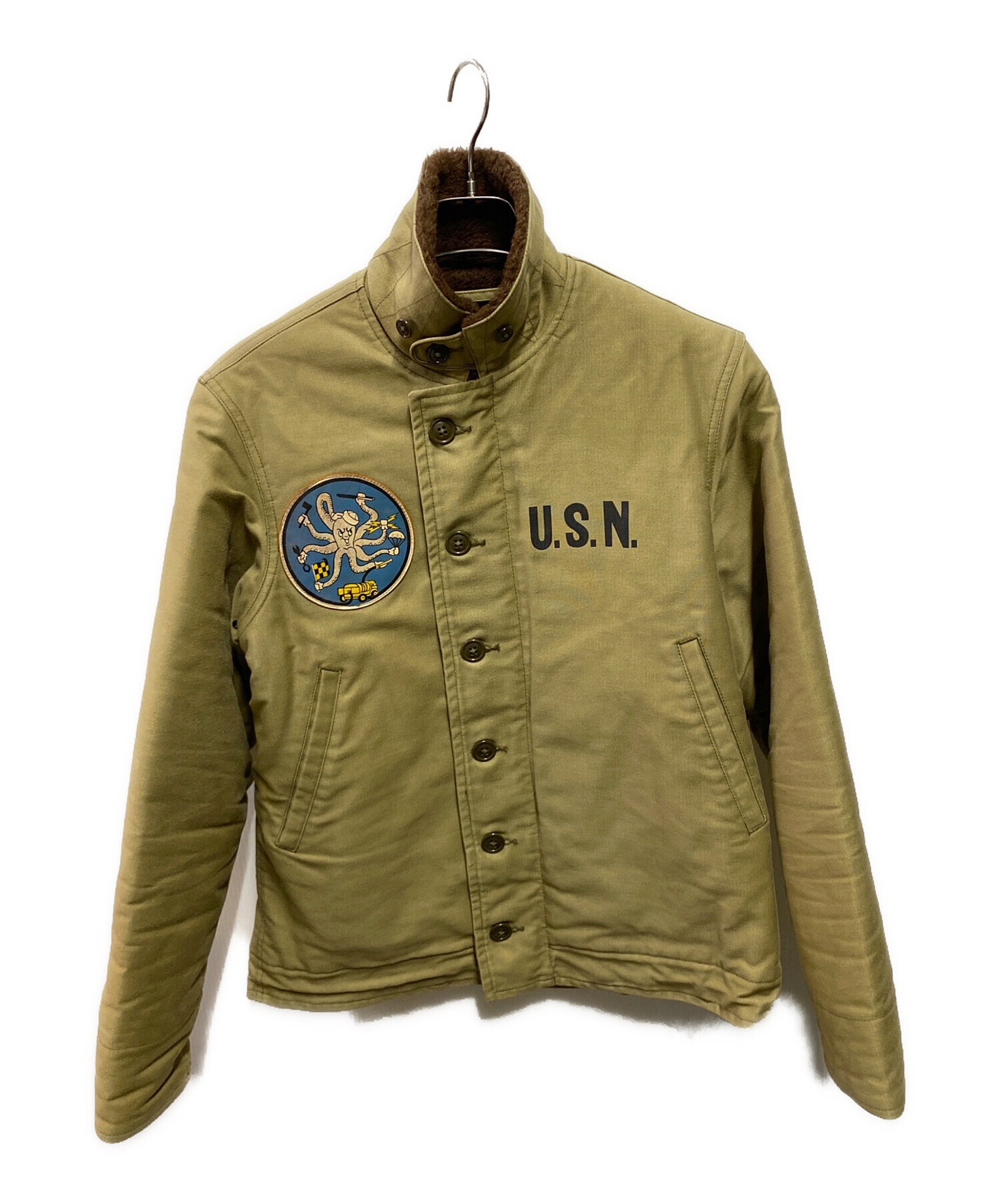 リアルマッコイズN-1デッキジャケット サイズ38 中古The REAL McCOY'S