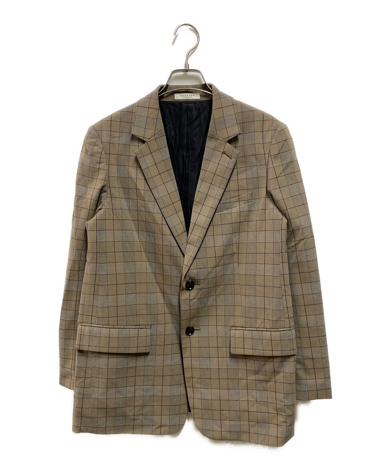 中古・古着通販】MACPHEE (マカフィー) ストレッチポプリン テーラード 