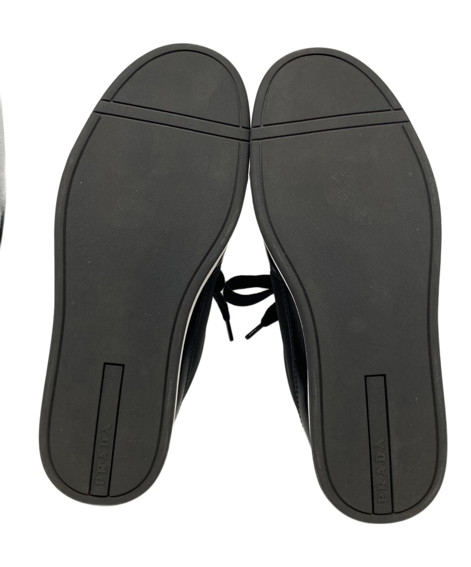 中古・古着通販】PRADA (プラダ) ローカットスニーカー ブラック 