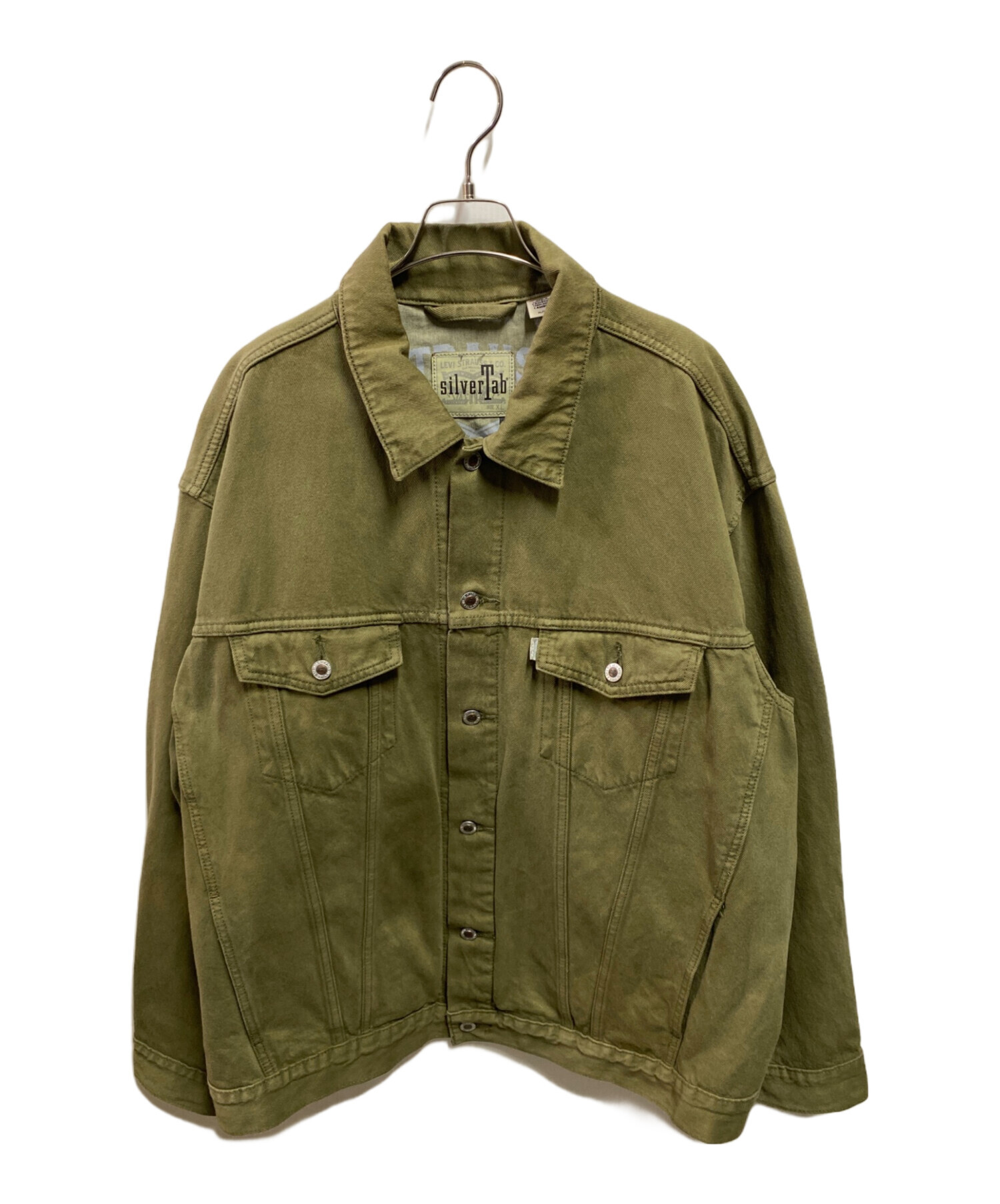中古・古着通販】LEVI'S (リーバイス) トラッカージャケット オリーブ