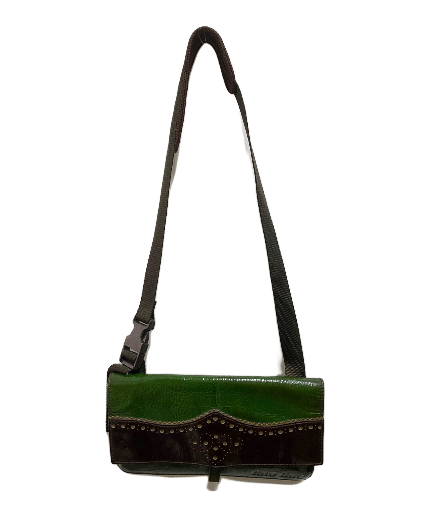 中古・古着通販】MIU MIU (ミュウミュウ) OLD ショルダーバッグ 