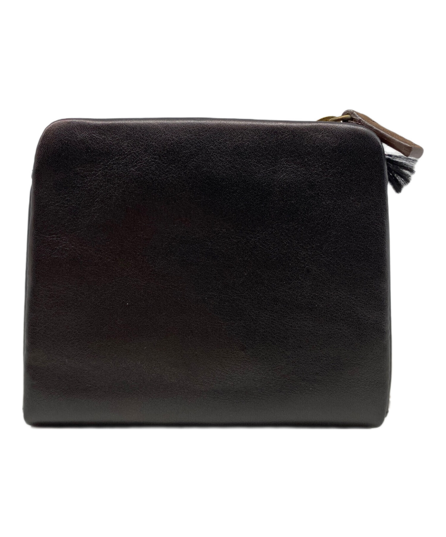 CELINE ブラックレザー 二つ折り財布 【公式通販】