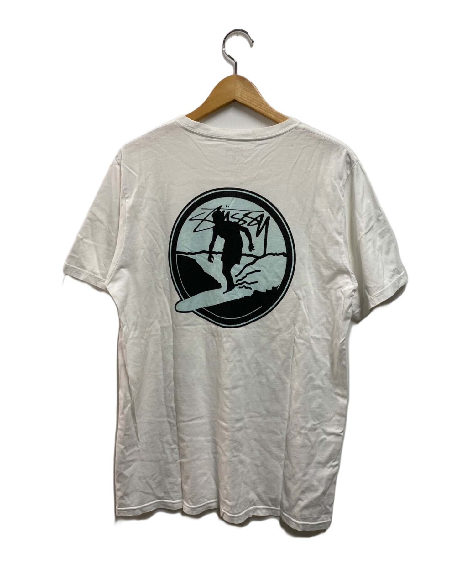 中古・古着通販】stussy (ステューシー) サーファーTシャツ ホワイト 