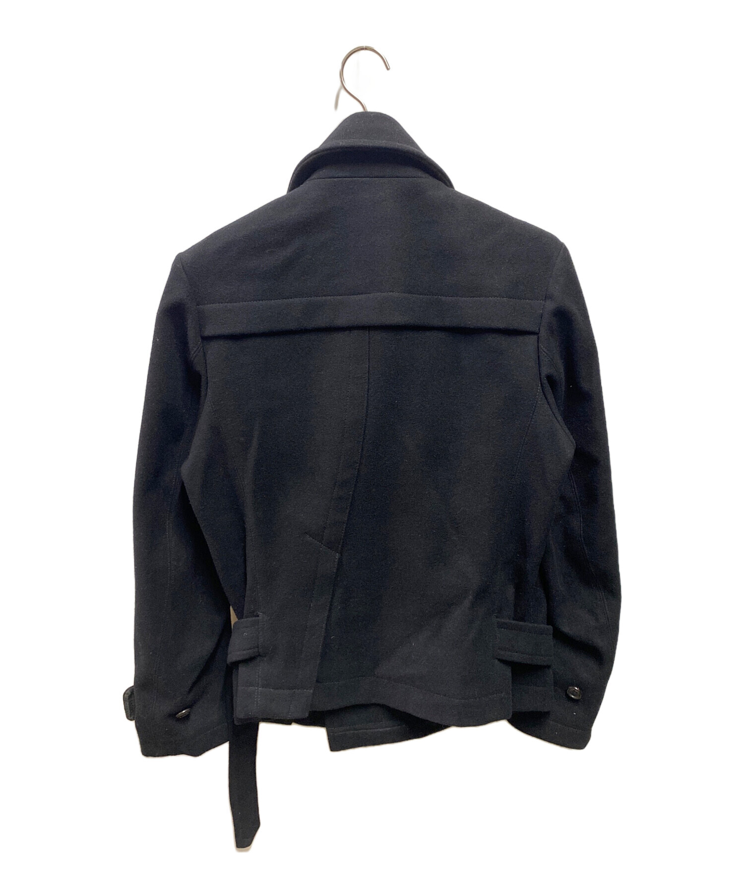 中古・古着通販】Y's (ワイズ) 00's Pコート ブラック サイズ:1